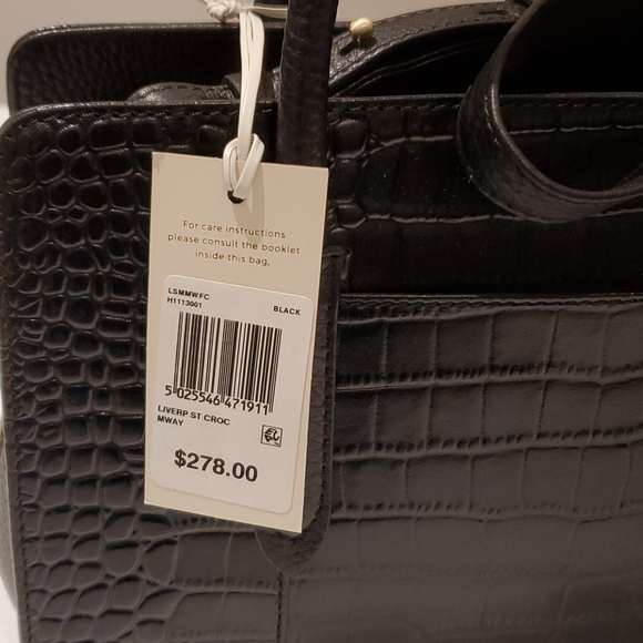 Radley London Croc Leather Liverpool Handbag NWT - Picture 11 of 11